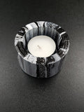 Black & White Round Tealight Holders